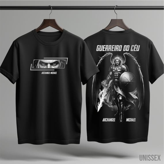 Camiseta - Arcanjo Miguel: O Guerreiro do Céu