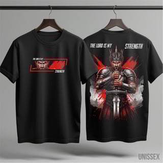 Camiseta - Rei Davi: Força e Realeza