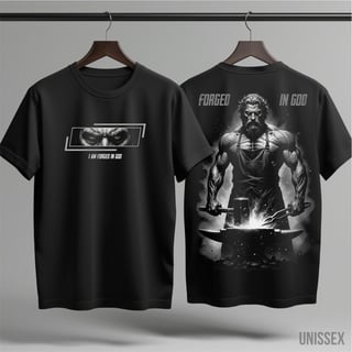 Camiseta - Forjado em Deus