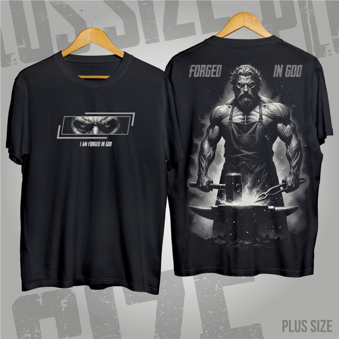 Nome do produto: Plus Size - Forjado em Deus