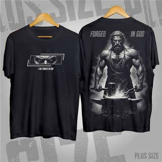 Plus Size - Forjado em Deus