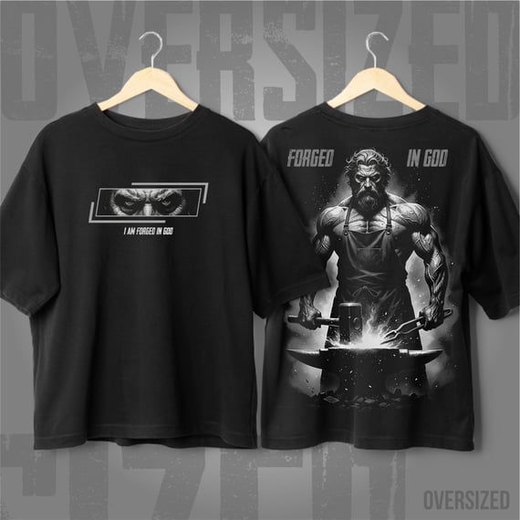 Oversized - Forjado em Deus