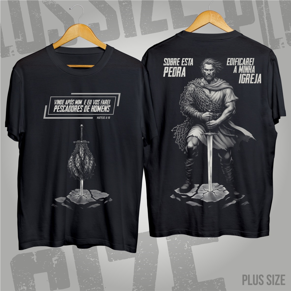 Nome do produto: Plus Size - Apóstolo Pedro: Pescador e Rocha