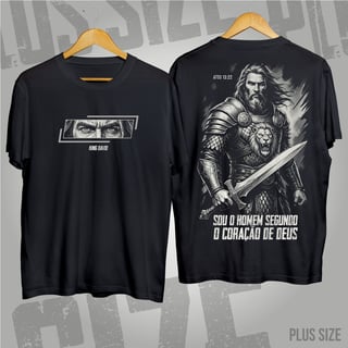 Plus Size - Rei Davi: O Homem Segundo o Coração de Deus