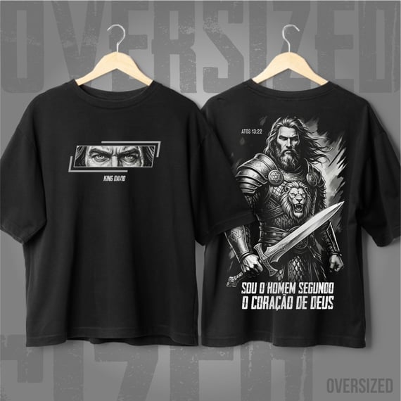 Oversized - Rei Davi: O Homem Segundo o Coração de Deus