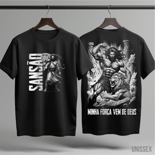 Camiseta - Sansão: A Força que Vem do Alto