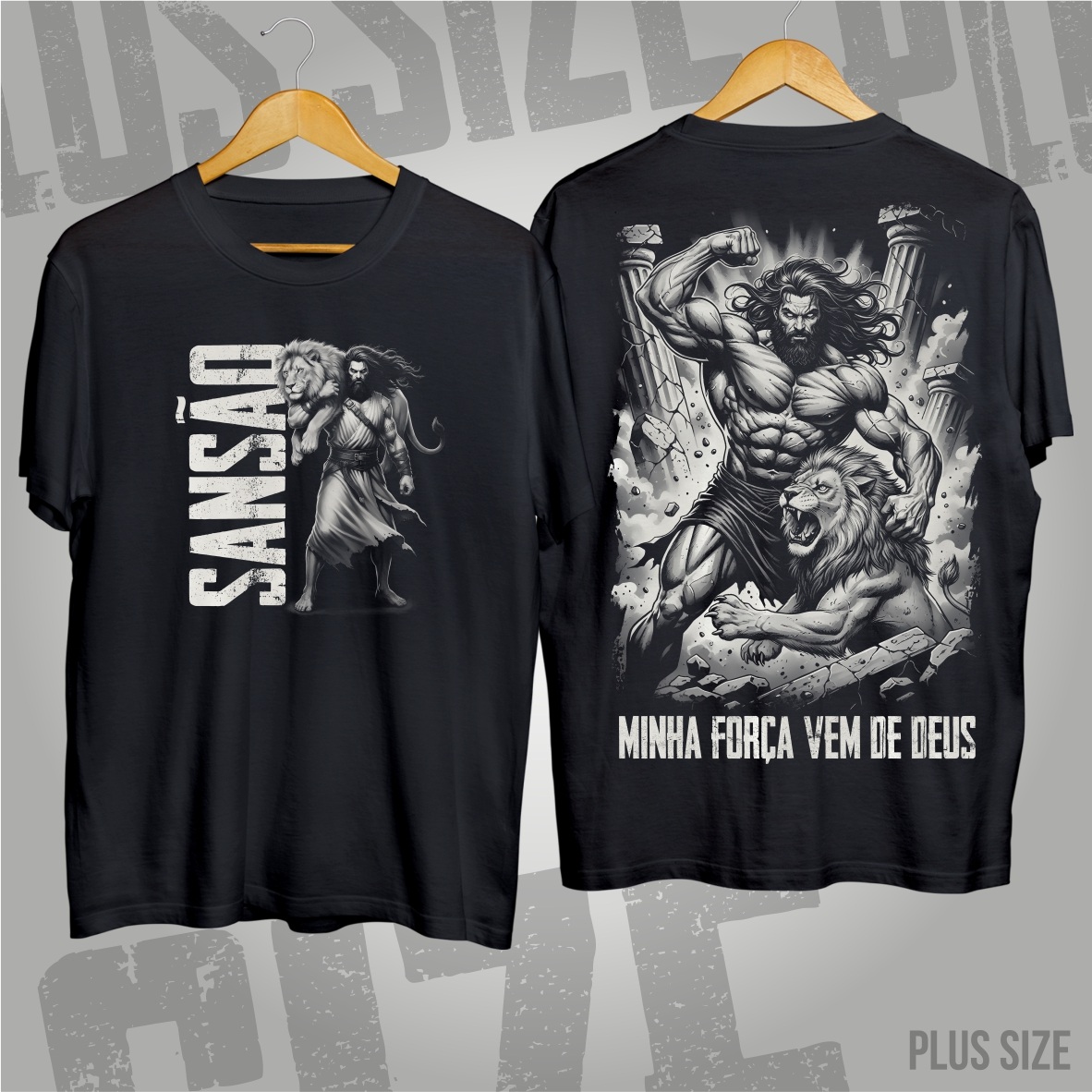 Nome do produto: Plus Size - Sansão: A Força que Vem do Alto