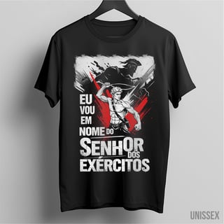 Camiseta Davi: Senhor dos Exércitos