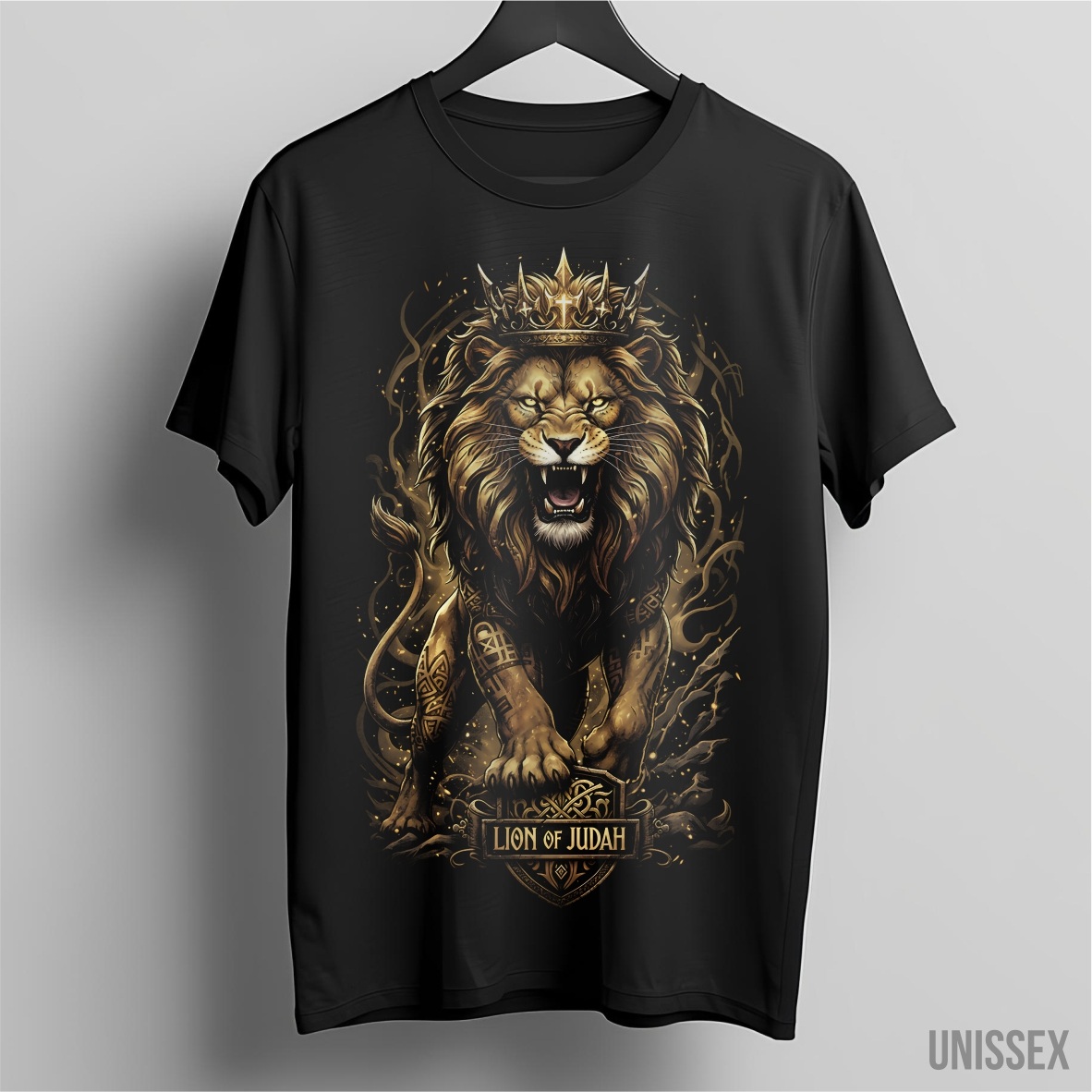 Nome do produto: Camiseta Lion of Judah: A Majestade do Rei