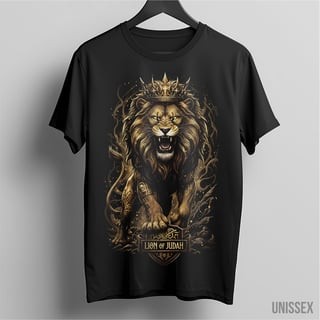 Nome do produto Camiseta Lion of Judah: A Majestade do Rei