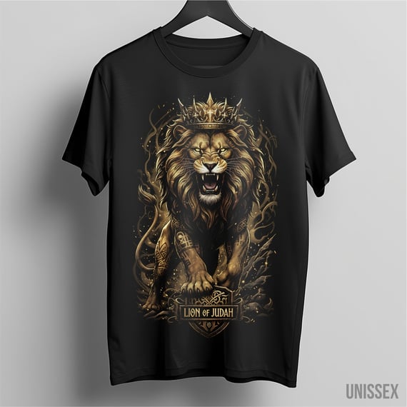 Camiseta Lion of Judah: A Majestade do Rei