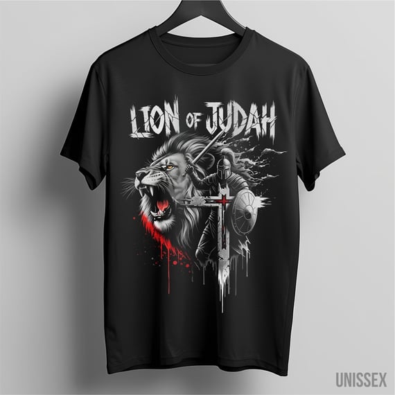 Camiseta Lion of Judah: O Rugido do Guerreiro
