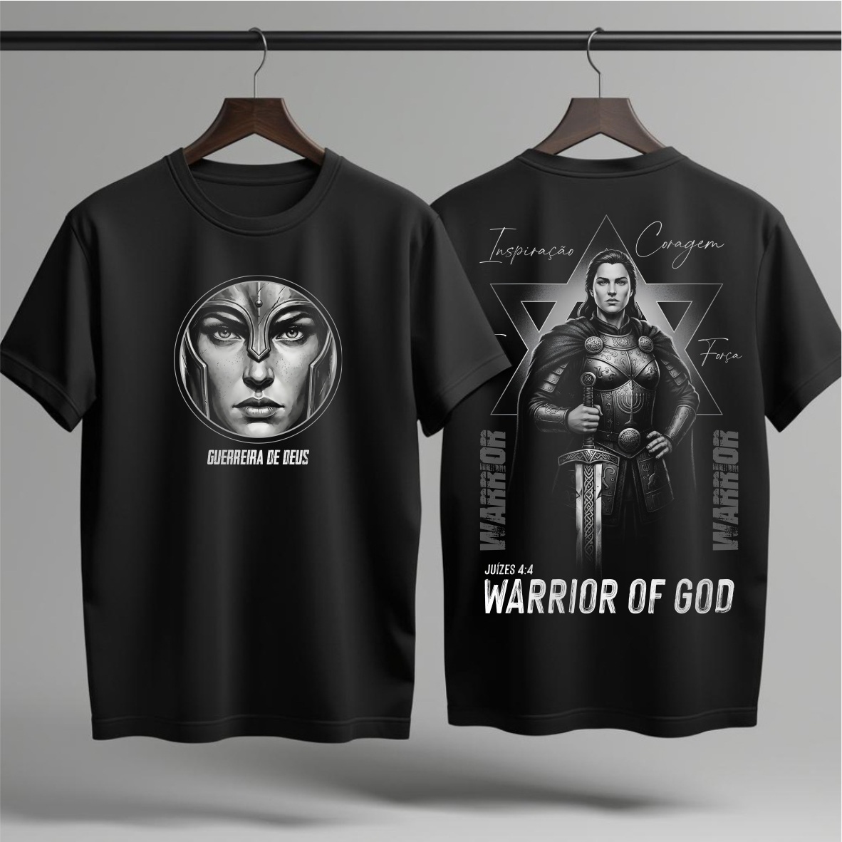 Nome do produto: Camiseta Warrior of God