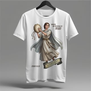Camiseta Miriam: Celebração e Adoração