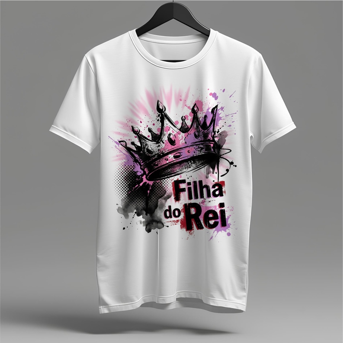 Nome do produto: Camiseta Filha do Rei: Identidade e Realeza