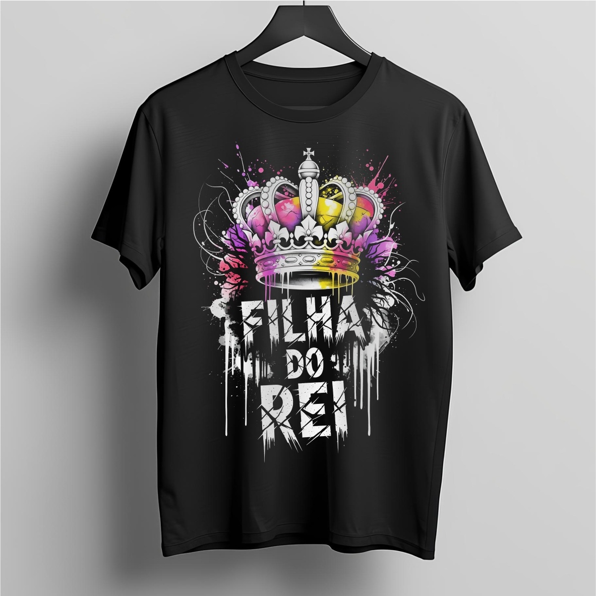Nome do produto: Camiseta Filha do Rei: Realeza e Autoridade
