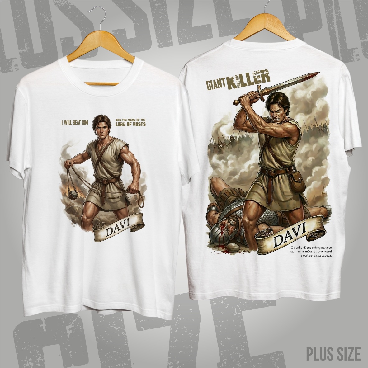 Nome do produto: Plus Size - Davi: Giant Killer