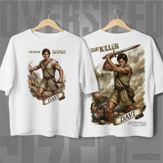 Nome do produto Oversized - Davi: Giant Killer