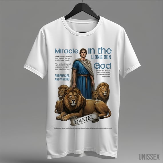 Camiseta Daniel: Miracle in the Lion’s Den