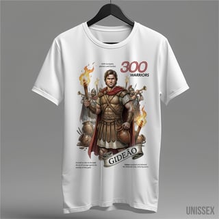 Camiseta Gideão: A Estratégia dos 300