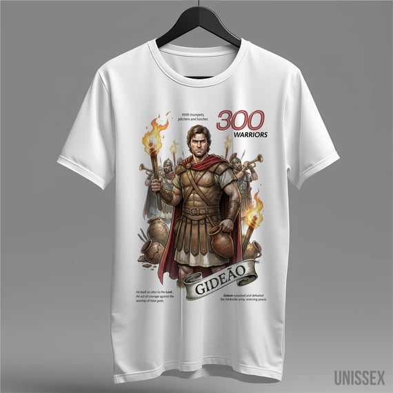 Camiseta Gideão: A Estratégia dos 300