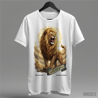 Nome do produto Camiseta Leão de Judá: Poder e Autoridade