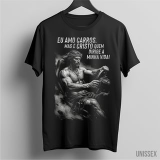 Camiseta Cristo no Controle: Paixão e Direção