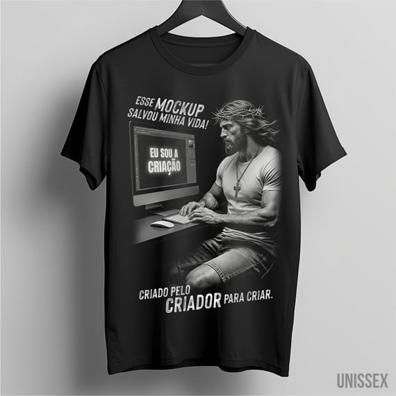 Camiseta Criado para Criar: O Design do Reino