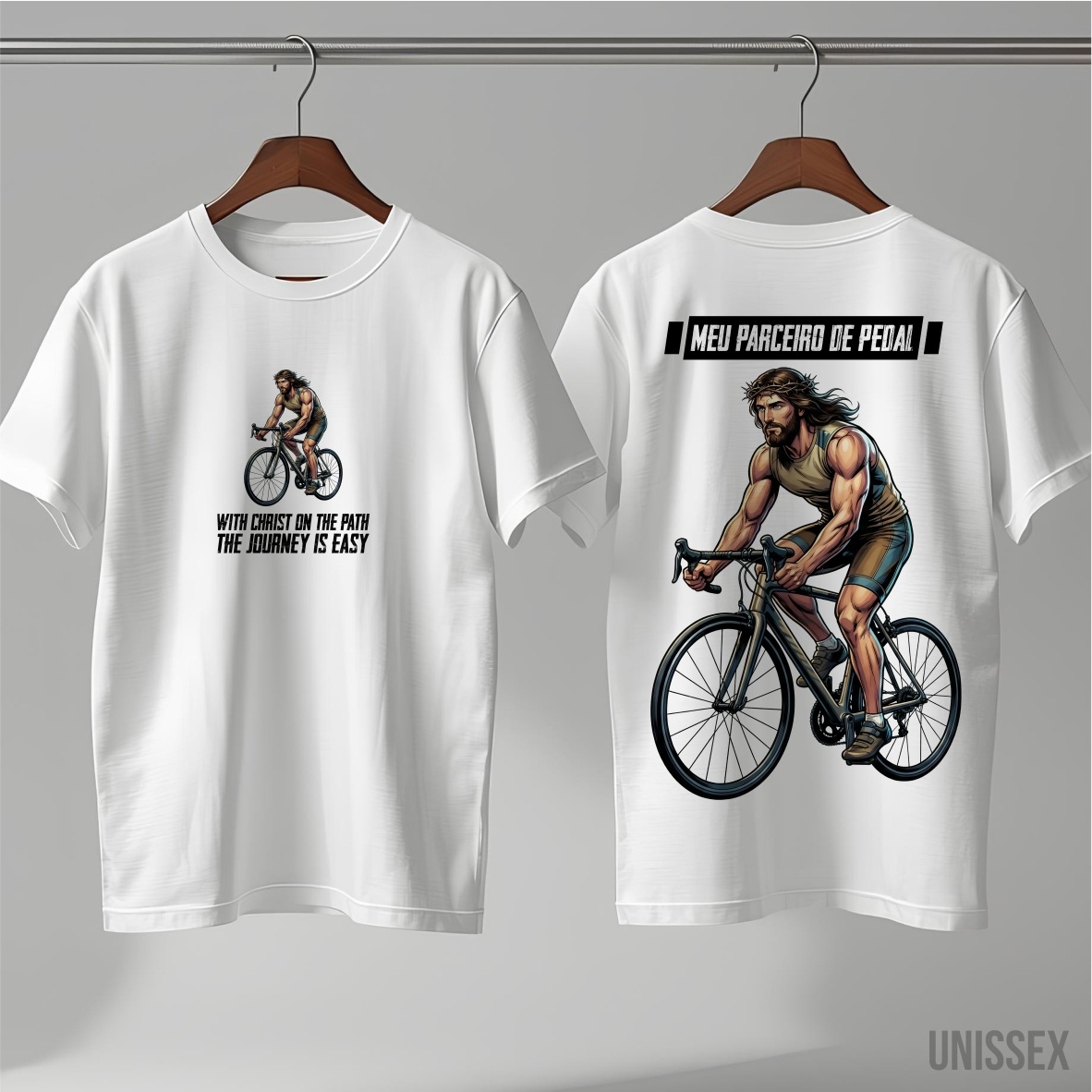 Nome do produto: Camiseta Meu Parceiro de Pedal: Jornada com Propósito