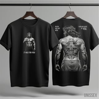 Camiseta Jesus: Foi Por Você