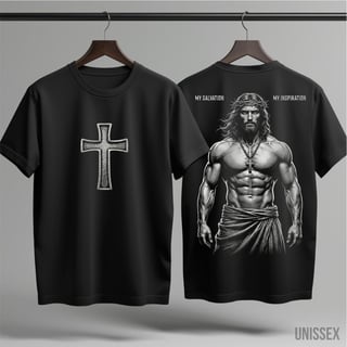 Camiseta Jesus: Minha Salvação e Inspiração