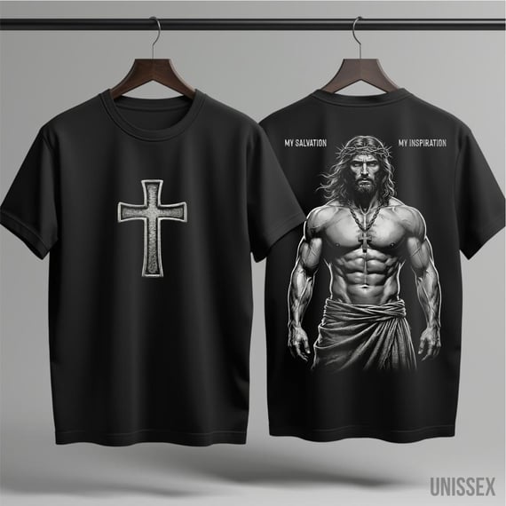 Camiseta Jesus: Minha Salvação e Inspiração