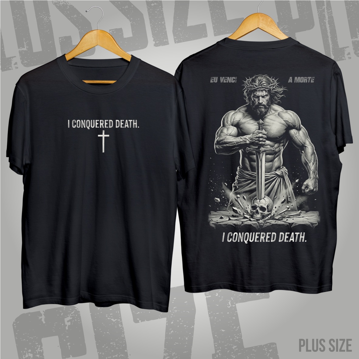 Nome do produto: Plus Size - I Conquered Death: A Vitória Suprema