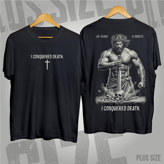 Plus Size - I Conquered Death: A Vitória Suprema