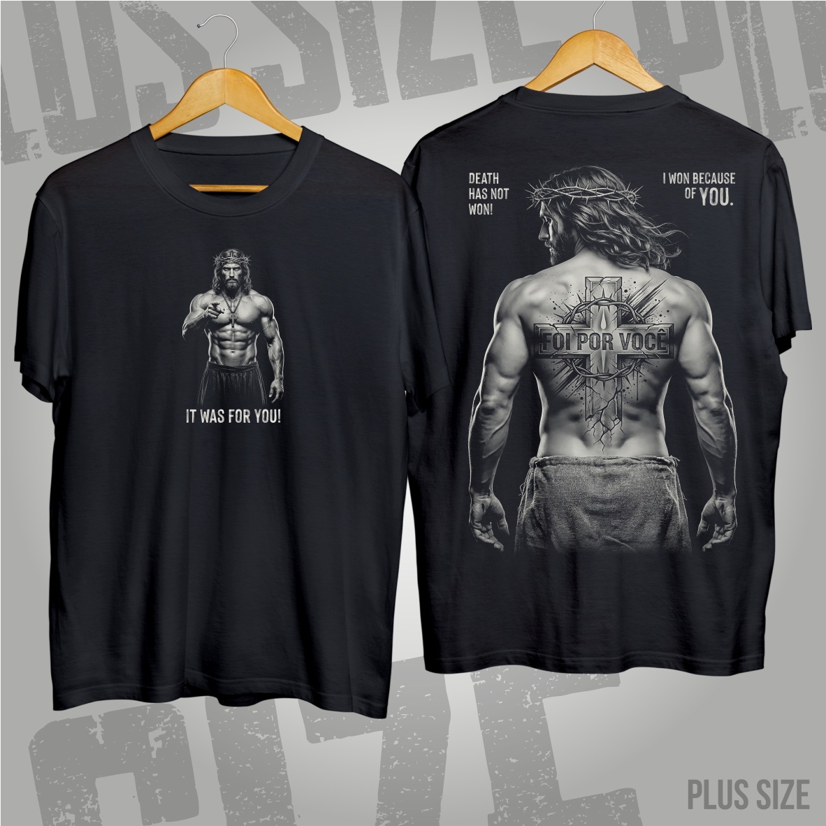 Nome do produto: Plus Size - Jesus: Foi Por Você