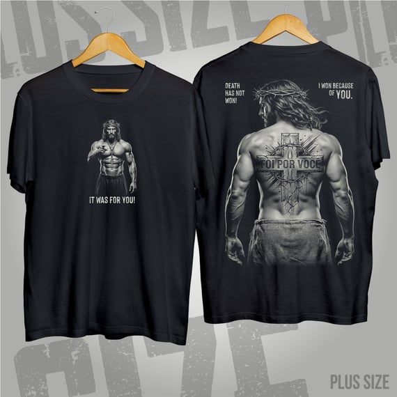 Plus Size - Jesus: Foi Por Você