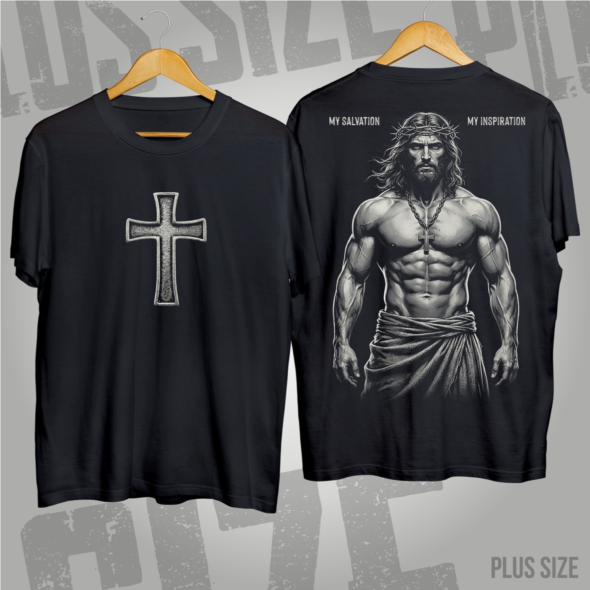 Nome do produto: Plus Size - Jesus: Minha Salvação e Inspiração