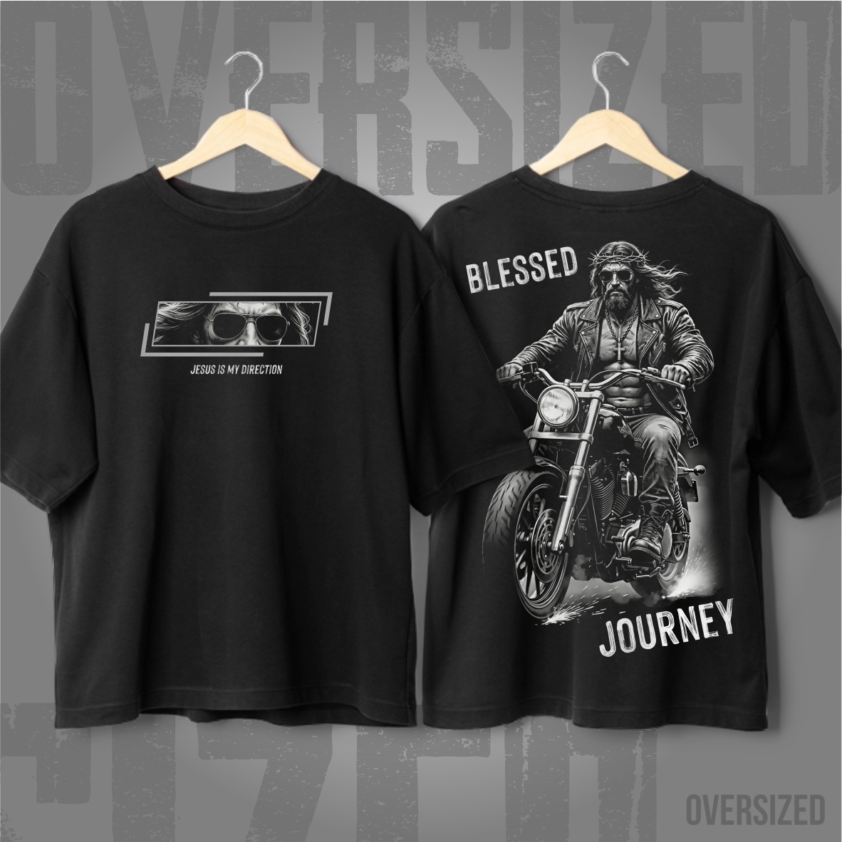 Nome do produto: Oversized - Blessed Journey: Direção e Liberdade
