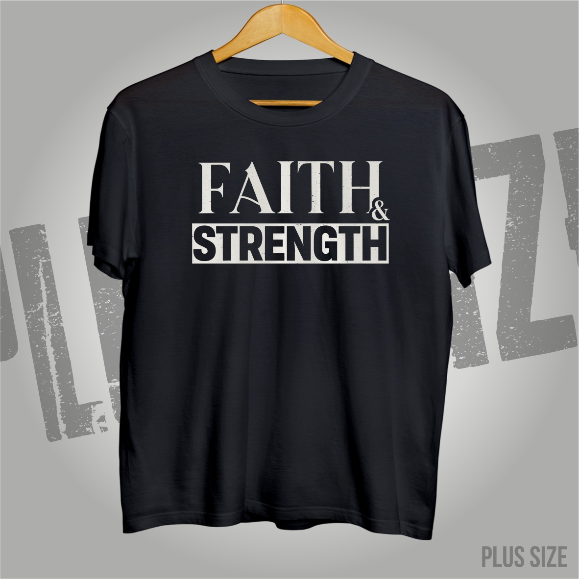 Nome do produto: Plus Size - Faith & Strength: O Equilíbrio Essencial
