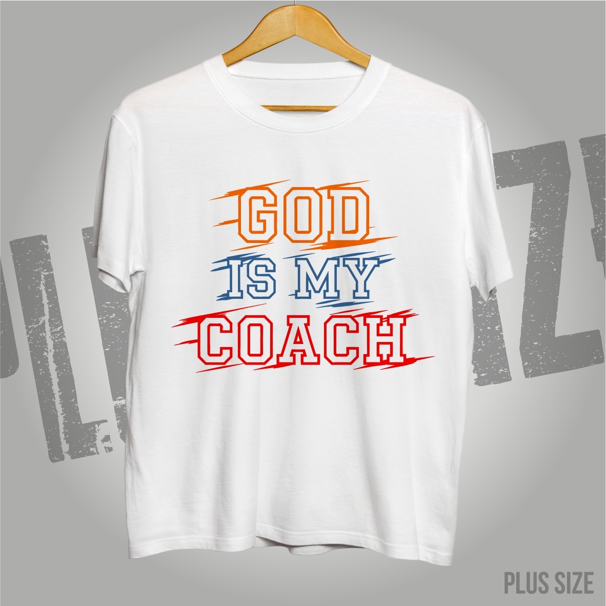 Nome do produto: Plus Size - God is my Coach: Disciplina e Direção