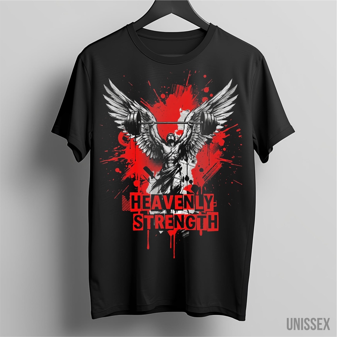 Nome do produto: Camiseta Heavenly Strength: O Poder do Alto