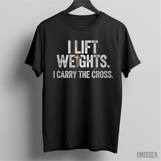 Camiseta Faith & Fitness: O Peso da Cruz