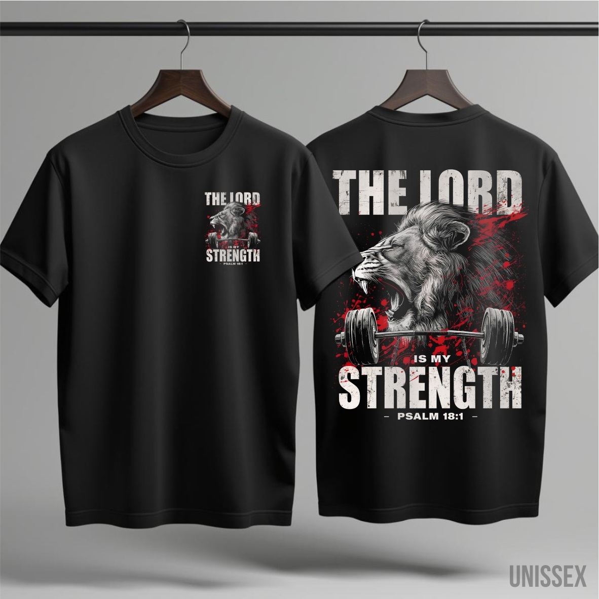 Nome do produto: Camiseta - Lion Strength: O Rugido da Fortaleza