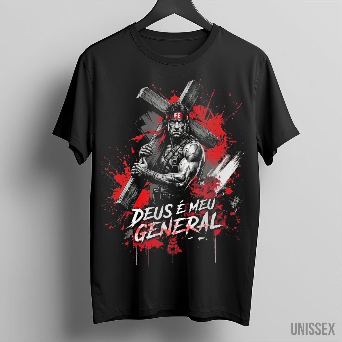 Nome do produto: Camiseta General de Deus: A Guerra da Fé