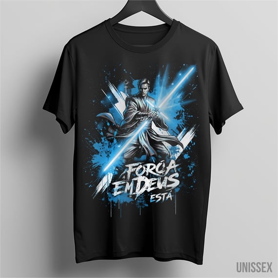 Camiseta Jedi: A Verdadeira Força