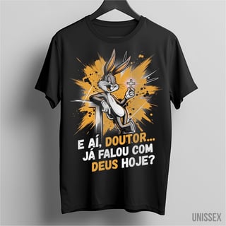 Nome do produto Camiseta Pernalonga: A Pergunta que Importa