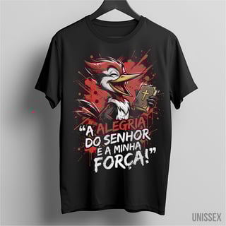 Nome do produto Camiseta Pica-Pau: Alegria e Força