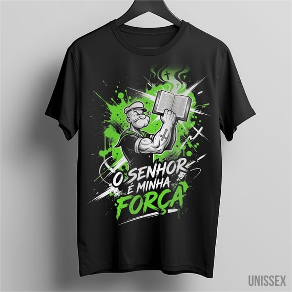 Camiseta Popeye: A Verdadeira Fonte de Força
