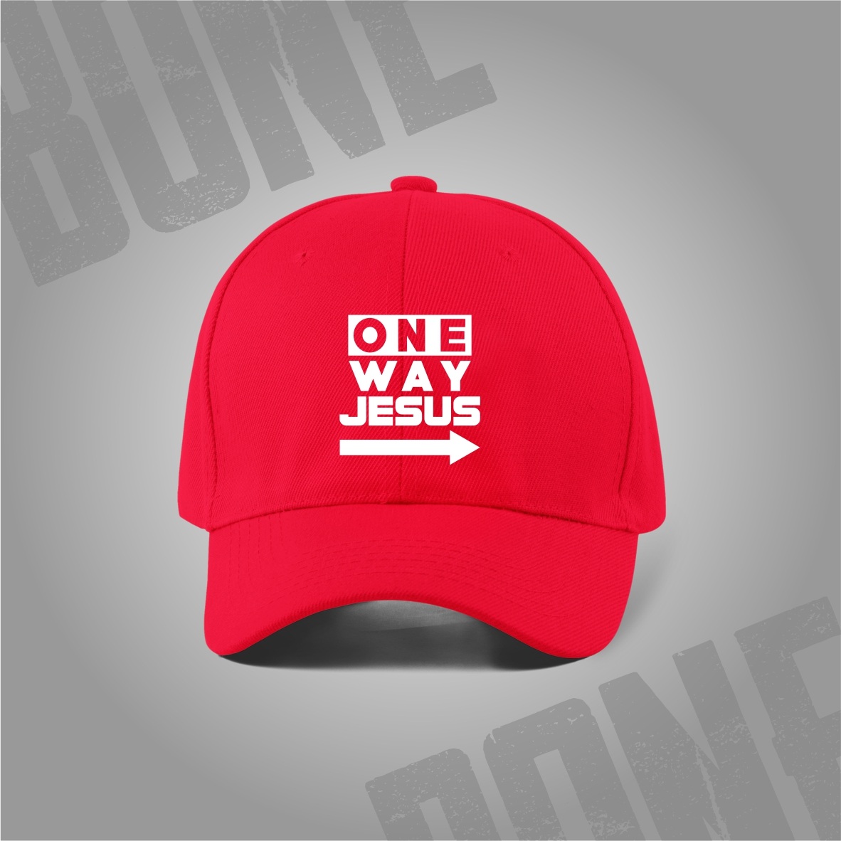 Nome do produto: Boné One Way Jesus: A Direção Certa