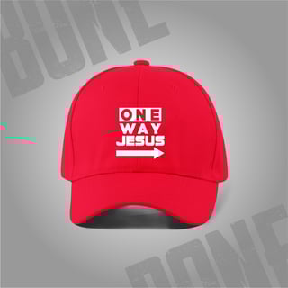 Boné One Way Jesus: A Direção Certa
